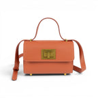 Geanta din piele naturala Terracotta Sophie