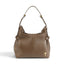 Geanta  din piele Bizonata Chocolate Medium Boucle