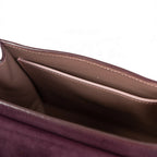 Geanta din piele naturala Suede Garnet Absolute Mini Grace -PRECOMANDA