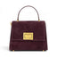 Geanta din piele naturala Suede Garnet Absolute MINI POLINE -PRECOMANDA
