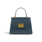 Geanta din piele naturala Navy Maxi Grace