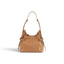 Geanta  din piele bizonata Dark chocolate Micro Boucle