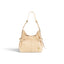 Geanta  din piele bizonata Nude Micro Boucle