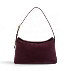 Geanta din piele naturala Suede Garnet Absolute  London -PRECOMANDA