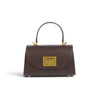 Geanta din piele naturala Bordeaux Mini Grace