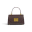 Geanta din piele naturala Bordeaux Mini Grace