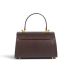 Geanta din piele naturala Bordeaux Mini Grace
