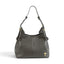 Geanta  din piele Bizonata Dark Chocolate Medium Boucle