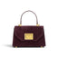 Geanta din piele naturala Suede Garnet Absolute Mini Grace -PRECOMANDA