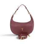 Geanta din piele naturala Bordeaux Moon Medium