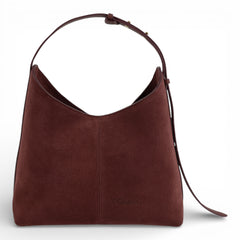 Geanta din piele naturala Cherry suede Thianna