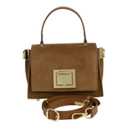 Geanta din piele naturala Terra Suede MICRO POLINE