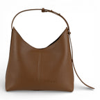 Geanta din piele naturala Camel Parmellato Thianna