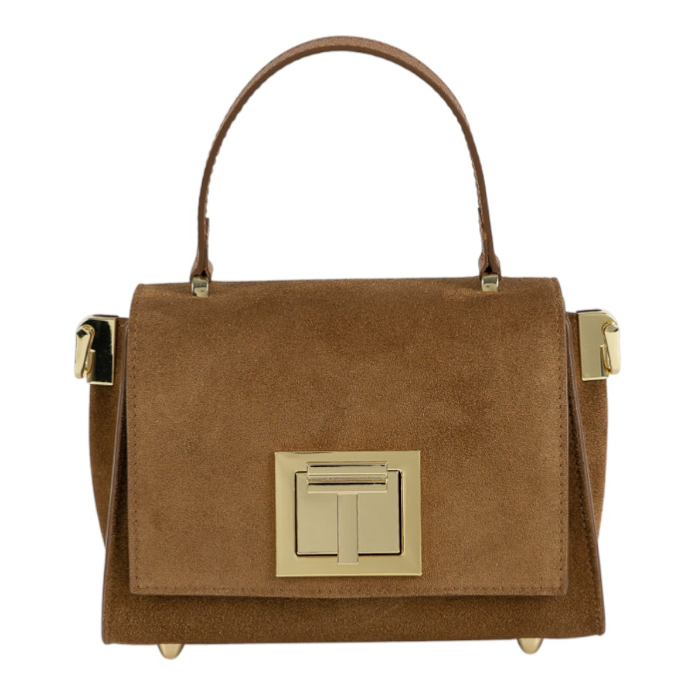 Geanta din piele naturala Terra Suede MICRO POLINE