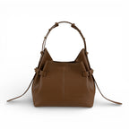 Geanta  din piele Parmellato  Camel  Micro Boucle