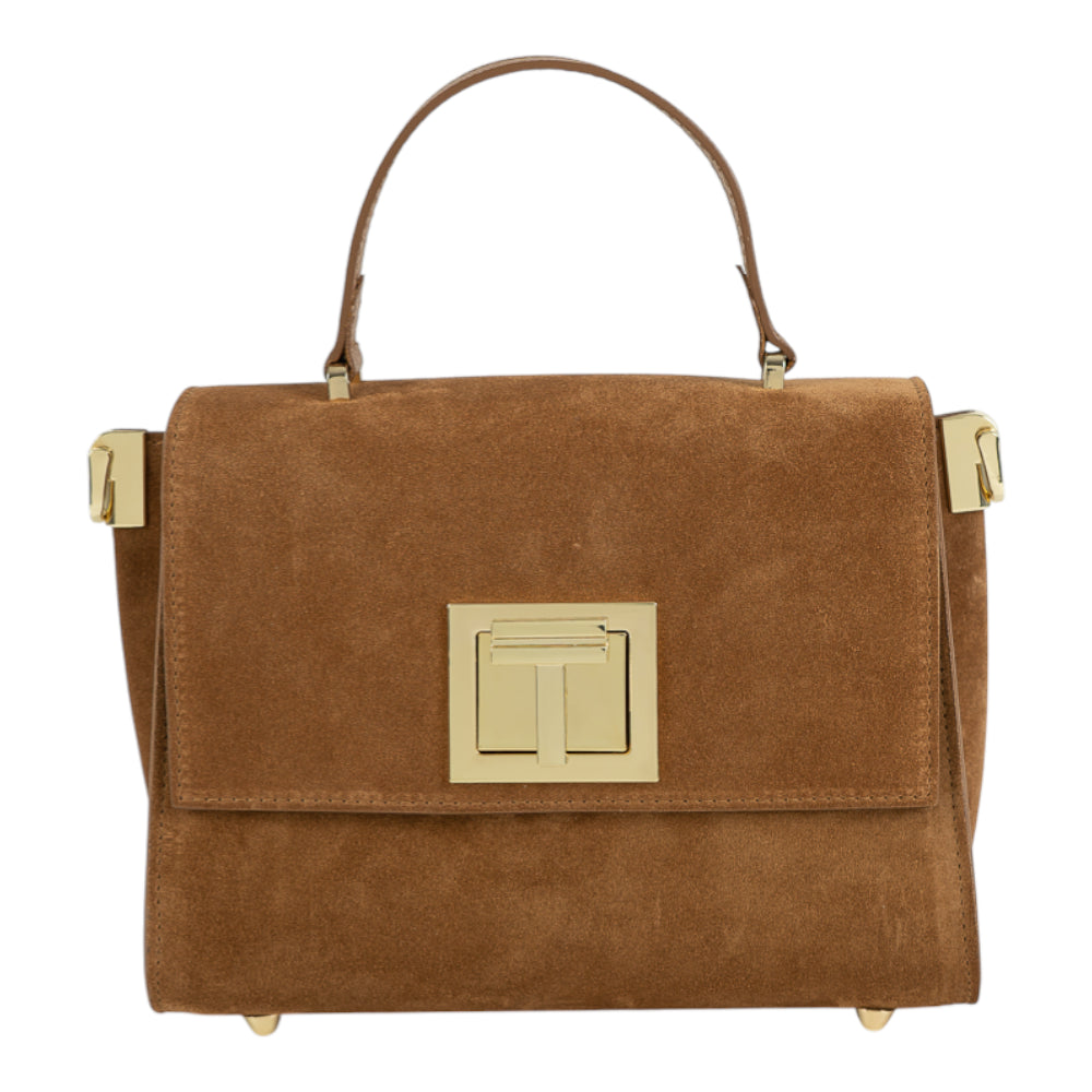 Geanta din piele naturala  Terra suede MINI POLINE