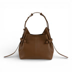 Geanta  din piele Parmellato  Camel  Micro Boucle