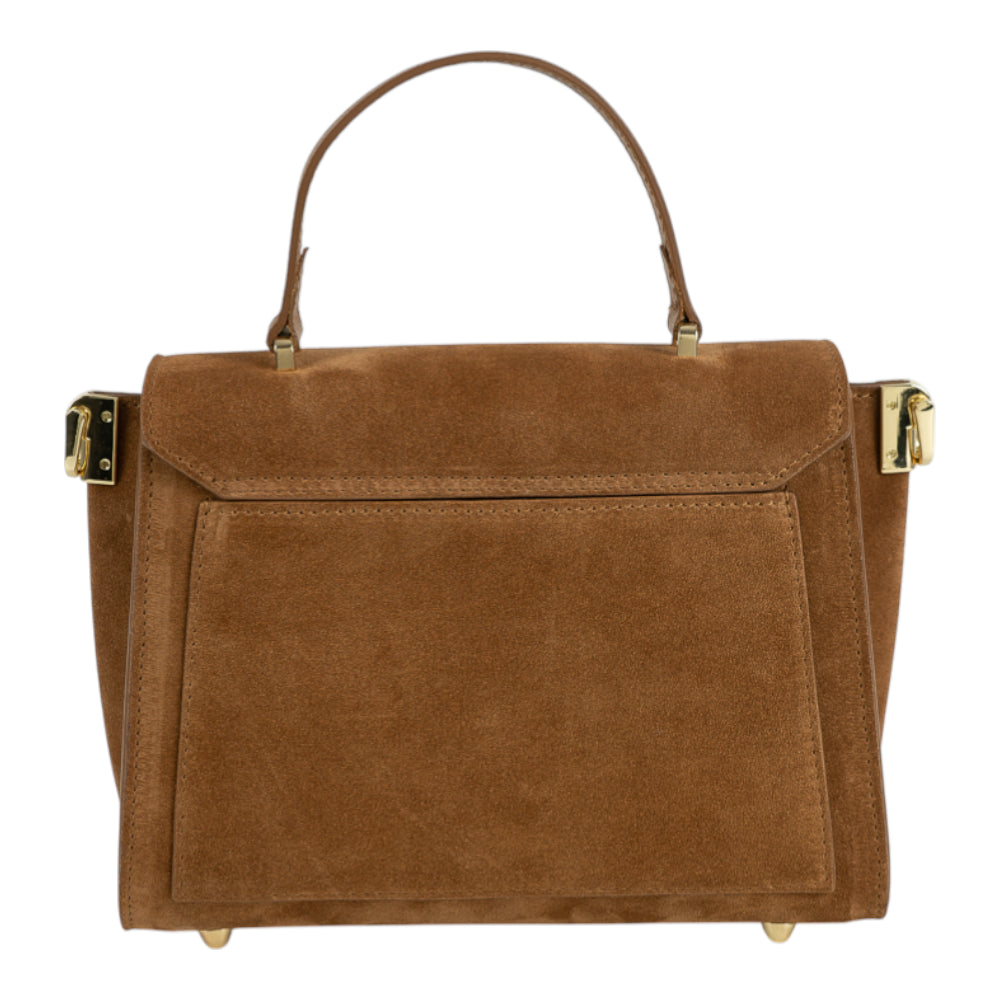 Geanta din piele naturala  Terra suede MINI POLINE