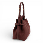 Geanta  din piele întoarsă Cherry  Medium Boucle