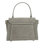 Geanta din piele naturala Migdala Suede MICRO POLINE