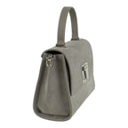 Geanta din piele naturala  Migdala suede MINI POLINE