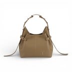 Geanta  din piele  Parmellato Cappuccino  Micro Bucle