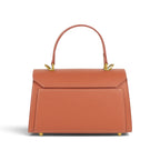 Geanta din piele naturala Terracota Bizonata Mini Grace