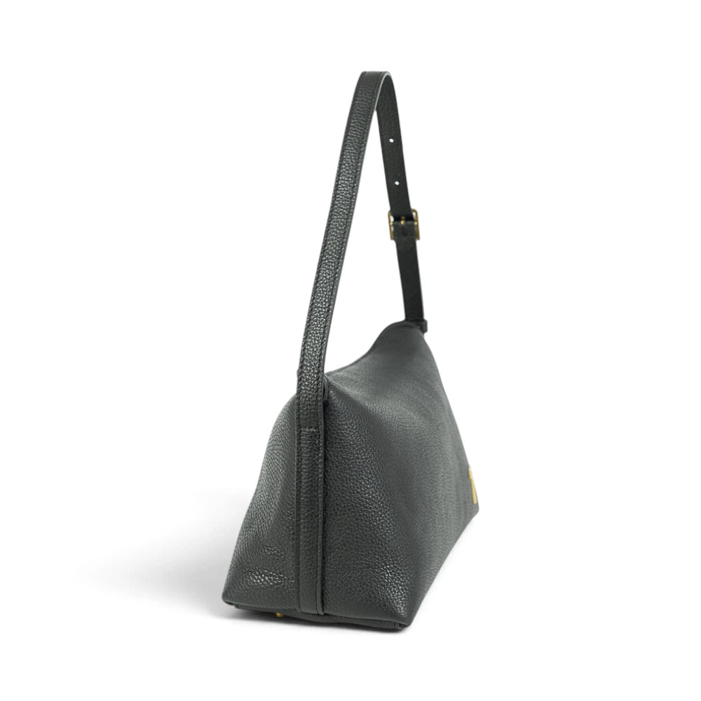 Geanta din piele naturala Black   London