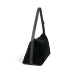 Geanta din piele naturala Black SUEDE  London