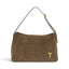 Geanta din piele naturala Chocolate SUEDE  London