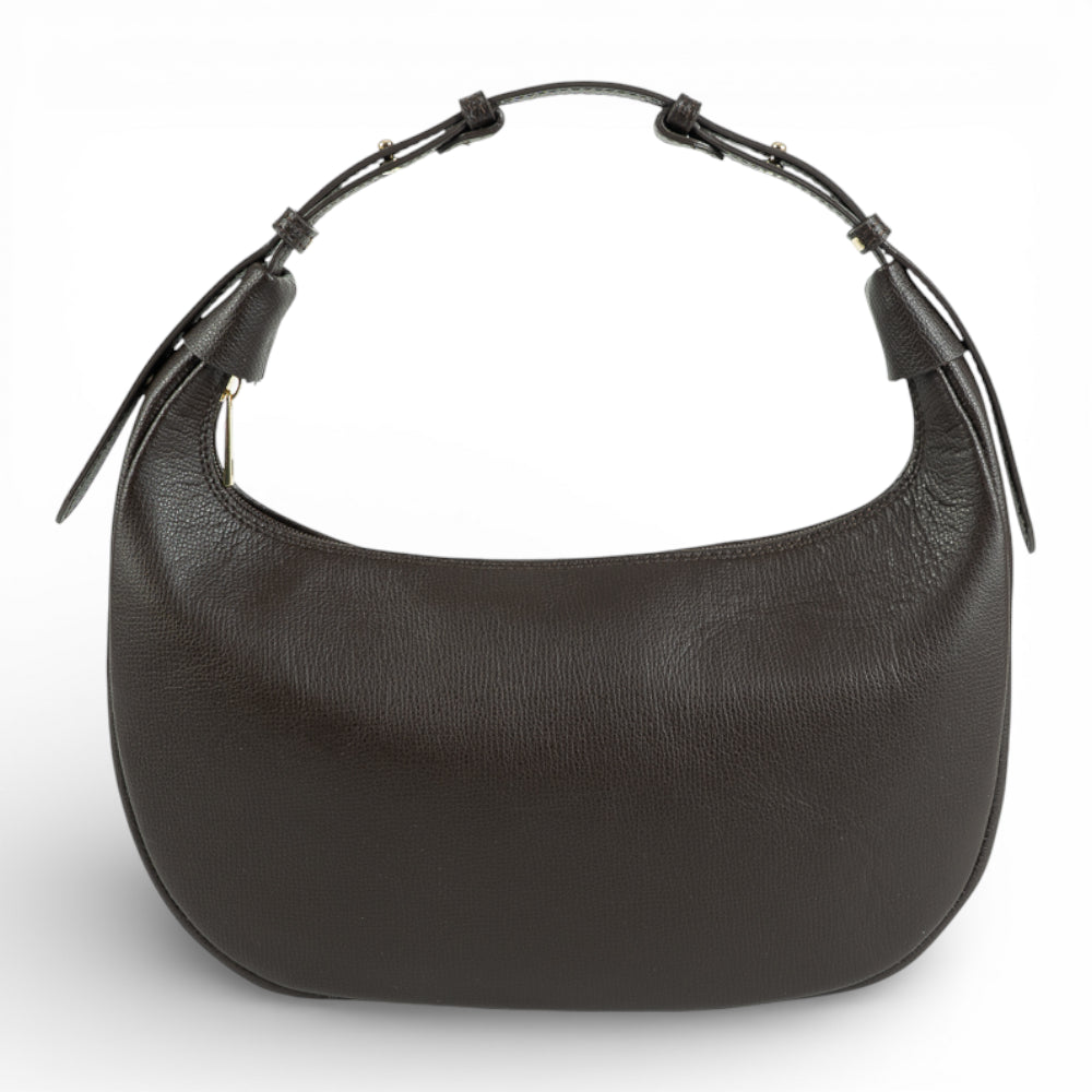 Geanta din piele naturala Chocolate Moon Medium