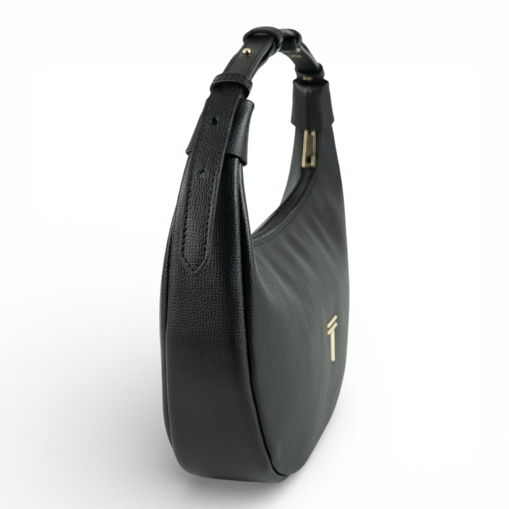 Geanta din piele naturala  Negru Moon Medium