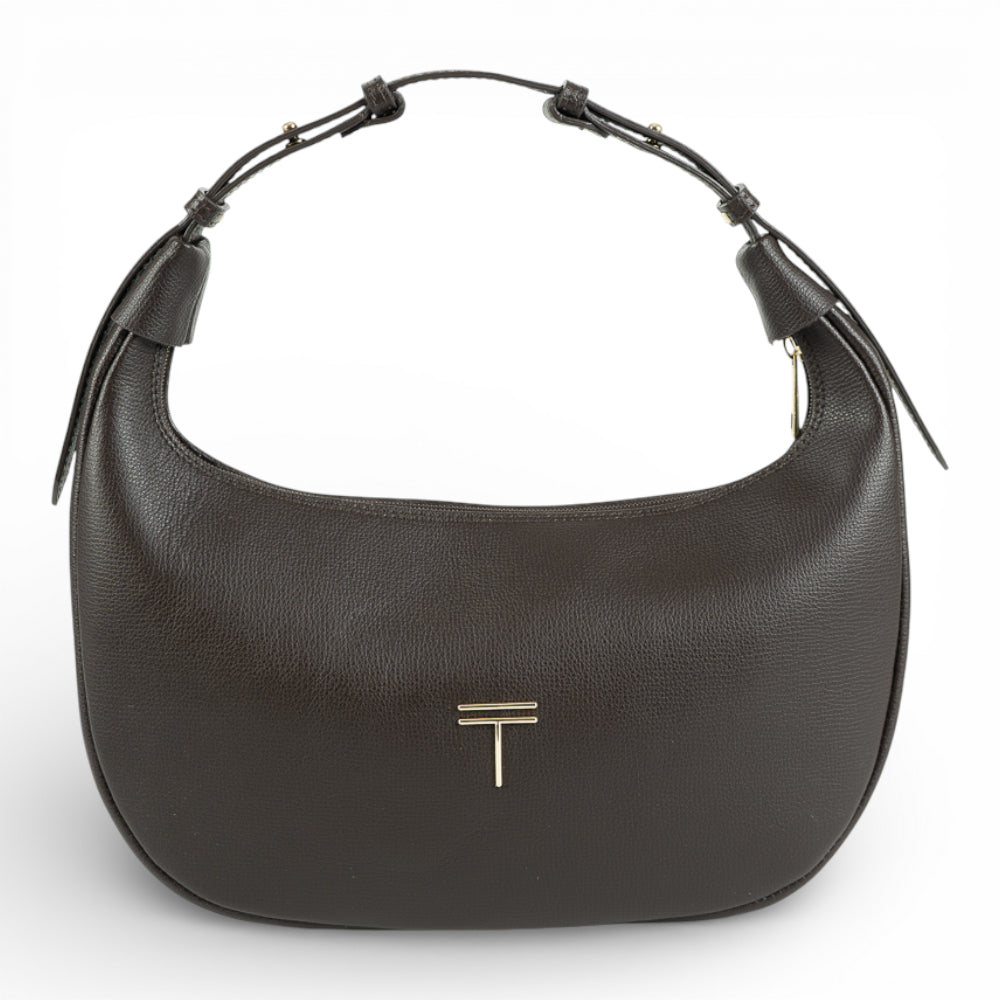 Geanta din piele naturala Chocolate Moon Medium