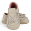 Pantofi barefoot din piele naturala Crem rose  Fluturas