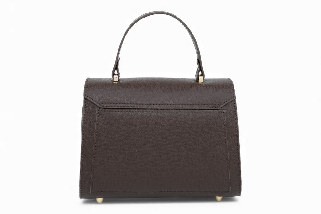 Geanta din piele naturala Ciocolata MINI POLINE