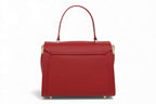 Geanta din piele naturala Rosu MINI POLINE