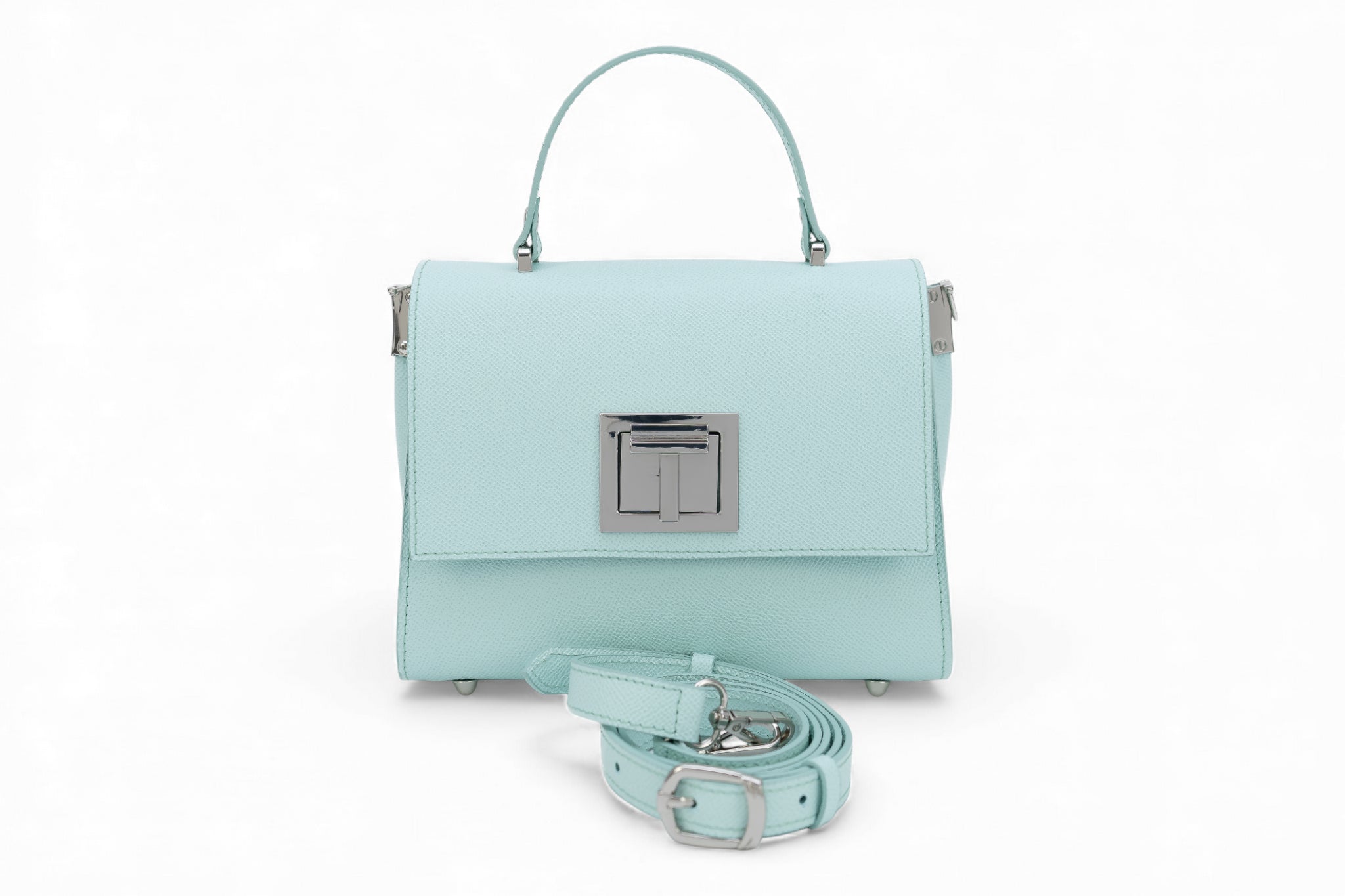 Geanta din piele naturala Menta MINI POLINE