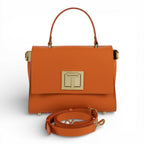 Geanta din piele naturala Orange MINI POLINE