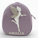 Rucsac gradinita pentru copii din piele naturală – personalizabil cu nume-Zana