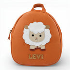 Rucsac gradinita pentru copii din piele naturală – personalizabil cu nume-OITA