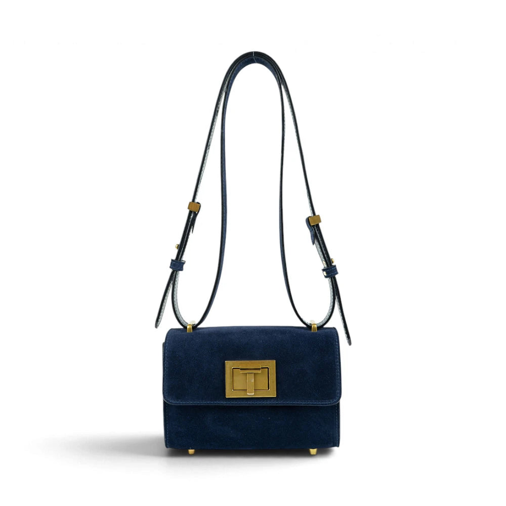 Geanta din piele naturala  Suede  Nocturne Absolute Sophie Imagine principală a produsului