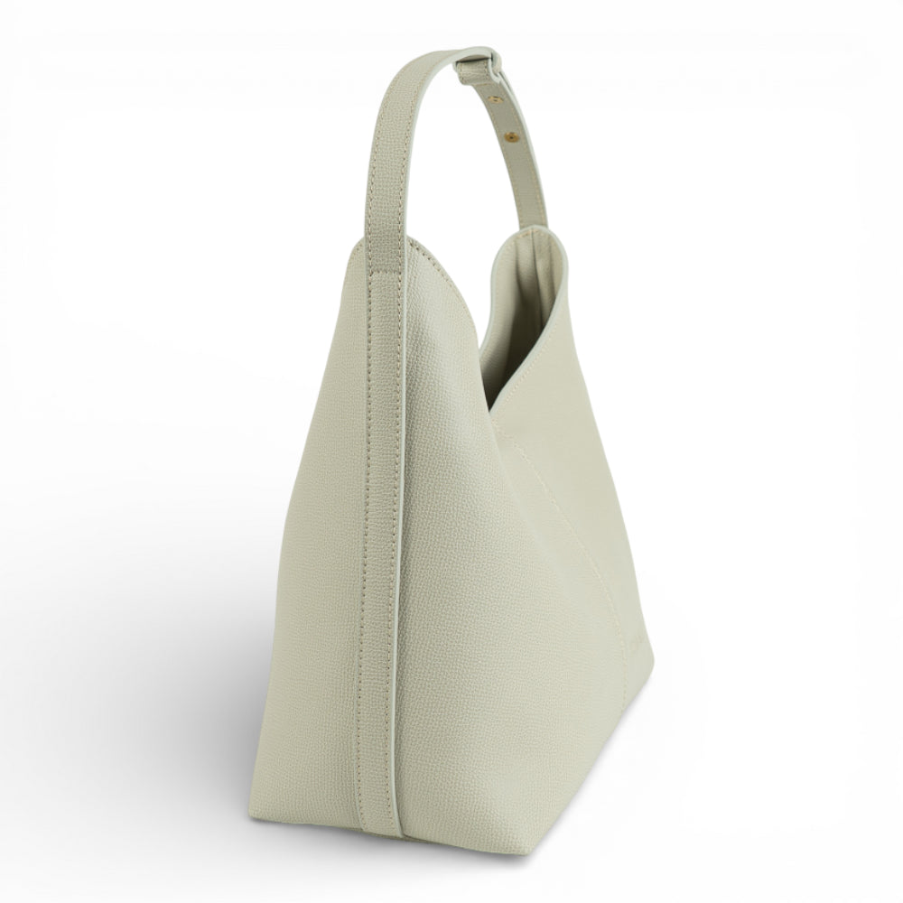 Geanta din piele naturala Cloud Dancer Thianna Imagine secundară a produsului