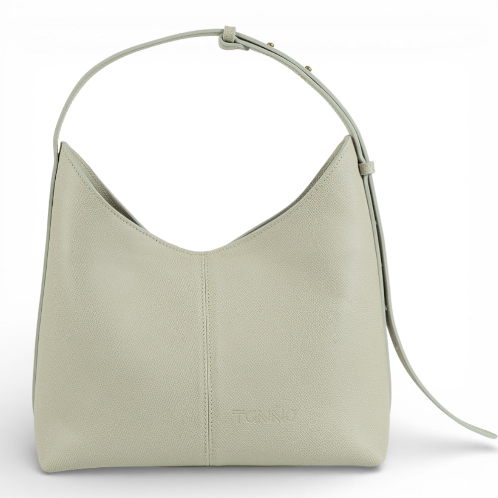 Geanta din piele naturala Cloud Dancer Thianna Imagine principală a produsului