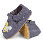Pantofi barefoot din piele naturala Lavanda Albinuta