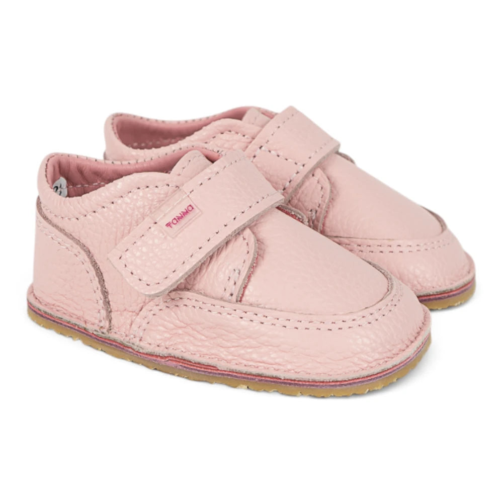 Ghete barefooot din piele naturala Strawberry Mousse