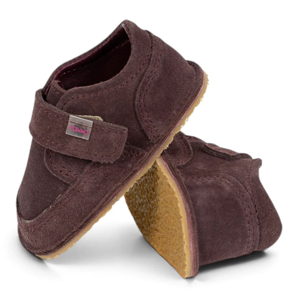Ghete barefooot din piele naturala Cherry Suede