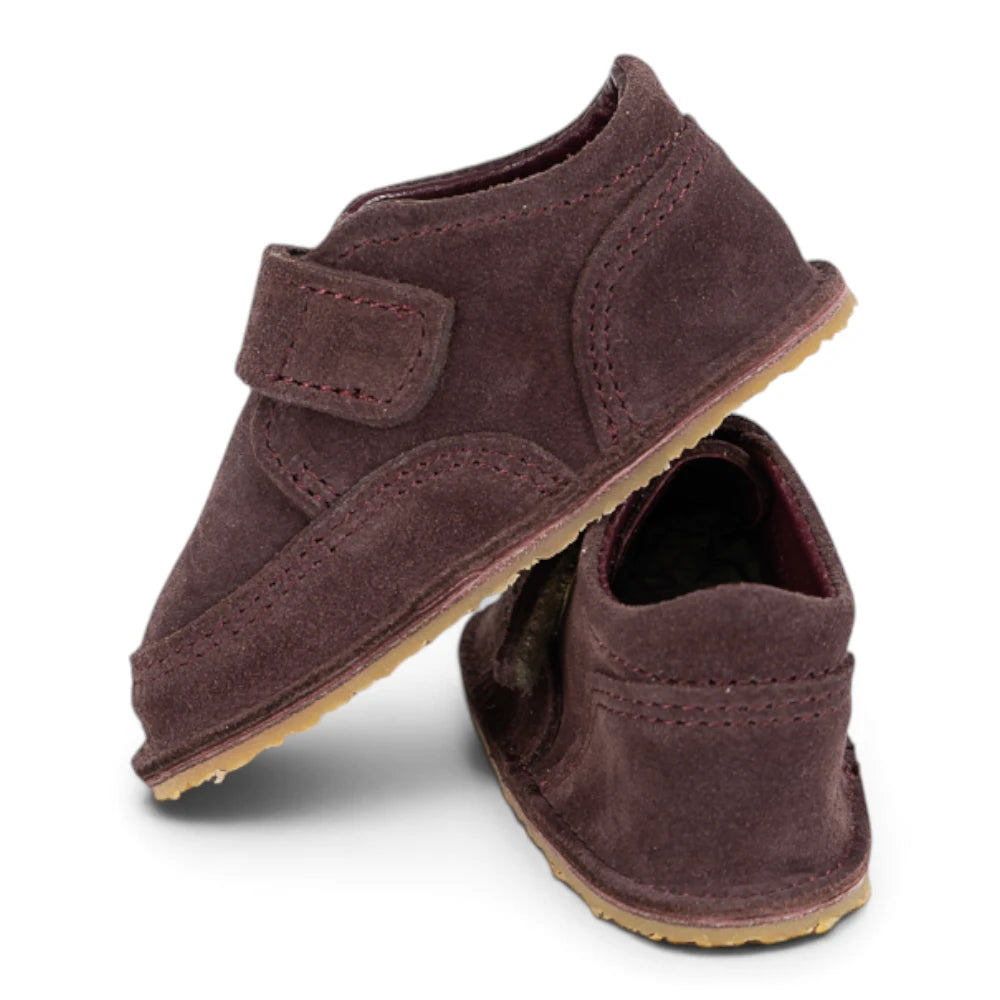 Ghete barefooot din piele naturala Cherry Suede