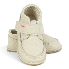 Ghete barefooot din piele naturala Cream