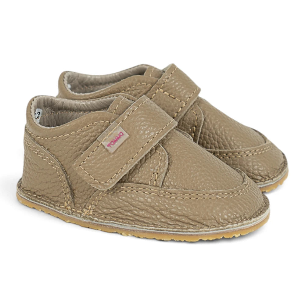 Ghete barefooot din piele naturala Beige