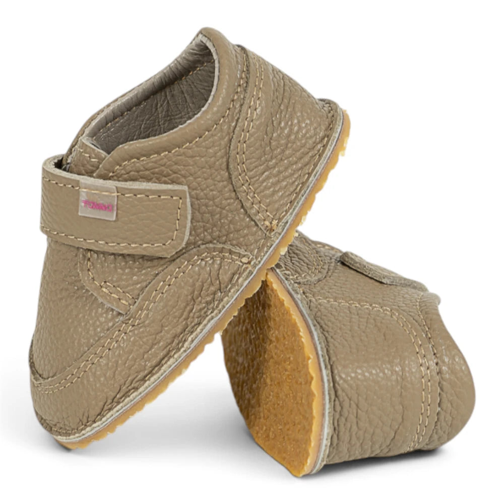 Ghete barefooot din piele naturala Beige